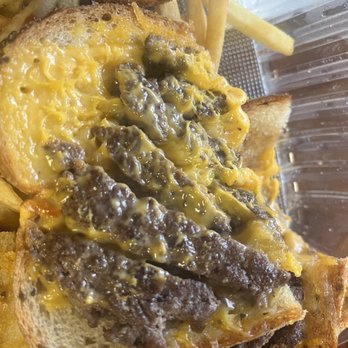 Tray DTLA - Supposed to be a patty melt - Cafeteria Near Me - Los Angeles, California