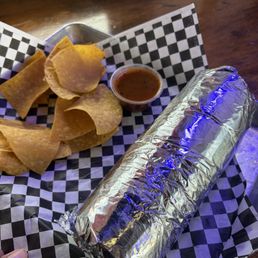 Delicious large carne Asada burrito made anyway you want.