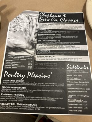 Menu photo 4 Triple J Chophouse & Brew Lubbock, TX Menu photo 4 Triple J Chophouse & Brew Lubbock, TX