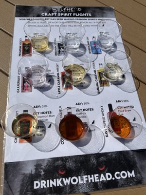 Menu photo 1 Wolfhead Distillery Amherstburg, ON Menu photo 1 Wolfhead Distillery Amherstburg, ON