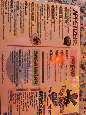 Menu photo 8 Dos Taquitos Raleigh, NC