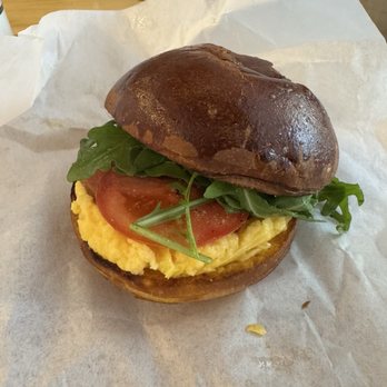 Ace Coffee Roasters - Garneau - Bacon arugula tomato egg breakfast sandwich - Coffee Roasteries Near Me - Edmonton, Alberta