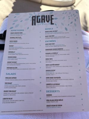 Menu photo 5 Agave Bar and Grill Las Vegas, NV Menu photo 5 Agave Bar and Grill Las Vegas, NV