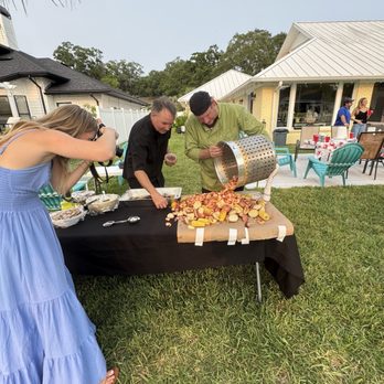 The Groovy Ladle - Shrimp Boil - Caterers Near Me - St. Augustine, Florida