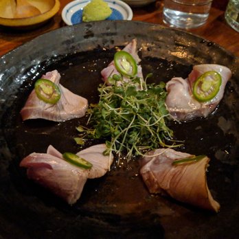 Okane - Hamachi Kama ($15) - 3.5 stars. This was fine - just not the sashimi I was personally in the mood for. Sun dinner 2017-12-10 - Sushi Bars Near Me - San Francisco, California Okane - Hamachi Kama ($15) - 3.5 stars. This was fine - just not the sashimi I was personally in the mood for. Sun dinner 2017-12-10 - Sushi Bars Near Me - San Francisco, California
