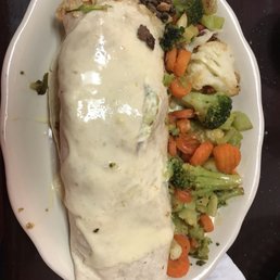 Frozen Vegetables with not so good Burrito Frozen Vegetables with not so good Burrito