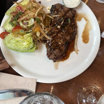 Chef Geoff's West End - April special steak w wedge salad - New American Near Me - Washington, DC, District of Columbia