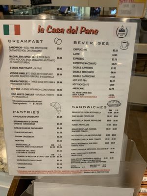 Menu photo 4 La Casa Del Pane St Pete Beach, FL Menu photo 4 La Casa Del Pane St Pete Beach, FL