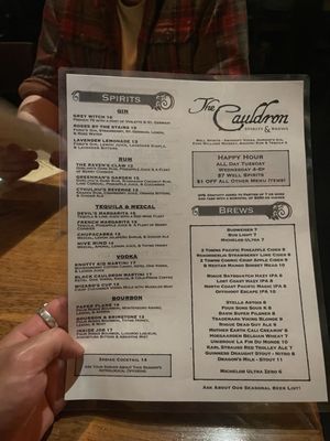 Menu photo 1 The Cauldron Buena Park, CA
