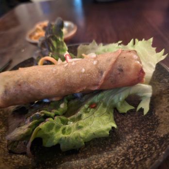 Falansai - Dad's Egg Rolls. Old version with a whole plump shrimp. Tasty - Vietnamese Near Me - Brooklyn, New York
