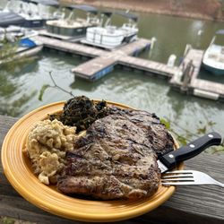 Anntony's At the Landing - Grilled pork chops