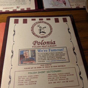 Polonia Restaurant - Polish Near Me - Hamtramck, Michigan Polonia Restaurant - Polish Near Me - Hamtramck, Michigan