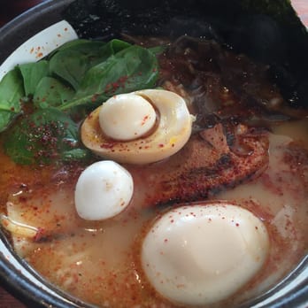 Ramen Parlor - Original pork flavored with quail eggs and seasoned eggs - Ramen Near Me - San Mateo, California Ramen Parlor - Original pork flavored with quail eggs and seasoned eggs - Ramen Near Me - San Mateo, California