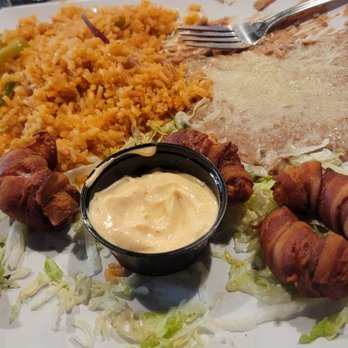 Taco Hut - Bacon wrapped shrimp - Mexican Near Me - Ontario, California Taco Hut - Bacon wrapped shrimp - Mexican Near Me - Ontario, California