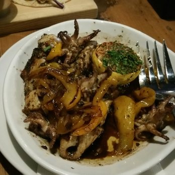 Fox & Turtle - Balsamic overload on the calamari - American Near Me - Itasca, Illinois