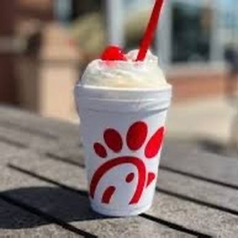 Chick-fil-A - Peach milkshake - Fast Food Near Me - Calera, Alabama