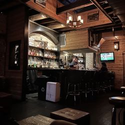 The bar