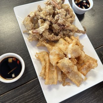 Sampaguita Village - Crispy squid (half and half) - Filipino Near Me - North York, Ontario Sampaguita Village - Crispy squid (half and half) - Filipino Near Me - North York, Ontario