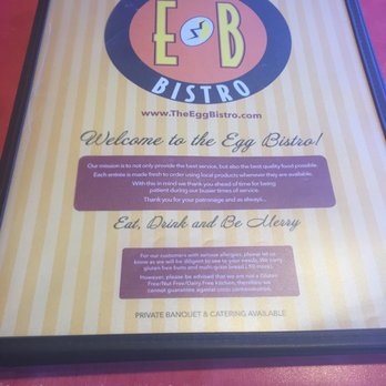 The Egg Bistro - THEY HAVE AN AWESOME MENU AND STAFF - Breakfast & Brunch Near Me - Chesapeake, Virginia The Egg Bistro - THEY HAVE AN AWESOME MENU AND STAFF - Breakfast & Brunch Near Me - Chesapeake, Virginia