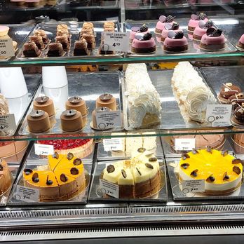 Karl Fazer Café - This is one of the glass cases and had the desserts I was considering - Coffee & Tea Near Me - Helsinki, 18