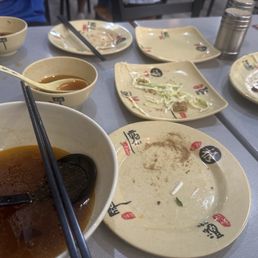 Finished beef noodle, popcorn chicken, beef pancake Finished beef noodle, popcorn chicken, beef pancake