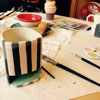 Color Me Mine - A mug with cookie storage. $17.00 dollars. - Paint-Your-Own Pottery Near Me - Henderson, Nevada
