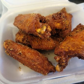 Wings and Things - Lemon pepper wings extra crispy - Chicken Wings Near Me - Concord, North Carolina
