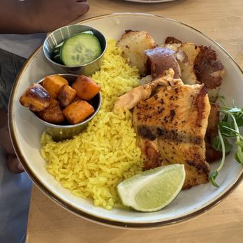 Madi - Salmon Bowl - Breakfast & Brunch Near Me - San Diego, California Madi - Salmon Bowl - Breakfast & Brunch Near Me - San Diego, California