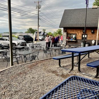 The Wind-Chill Factory - Outdoor seating - American Near Me - Ticonderoga, New York The Wind-Chill Factory - Outdoor seating - American Near Me - Ticonderoga, New York