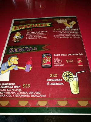 Menu photo 1 Moe's León, GUA