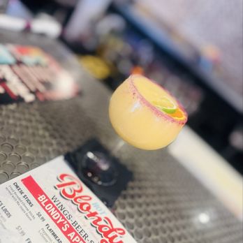 Hot Blondys - Top shelf (medium) frozen Margarita - Seafood Near Me - New Iberia, Louisiana Hot Blondys - Top shelf (medium) frozen Margarita - Seafood Near Me - New Iberia, Louisiana