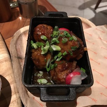 Saint & Second - Duck Meatball - New American Near Me - Long Beach, California
