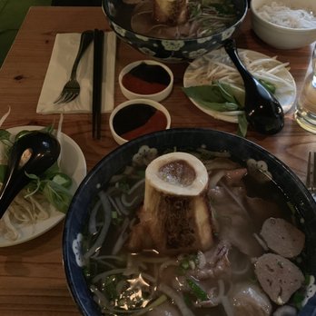 District Saigon - Beef bone Merrow pho - Vietnamese Near Me - Astoria, New York District Saigon - Beef bone Merrow pho - Vietnamese Near Me - Astoria, New York