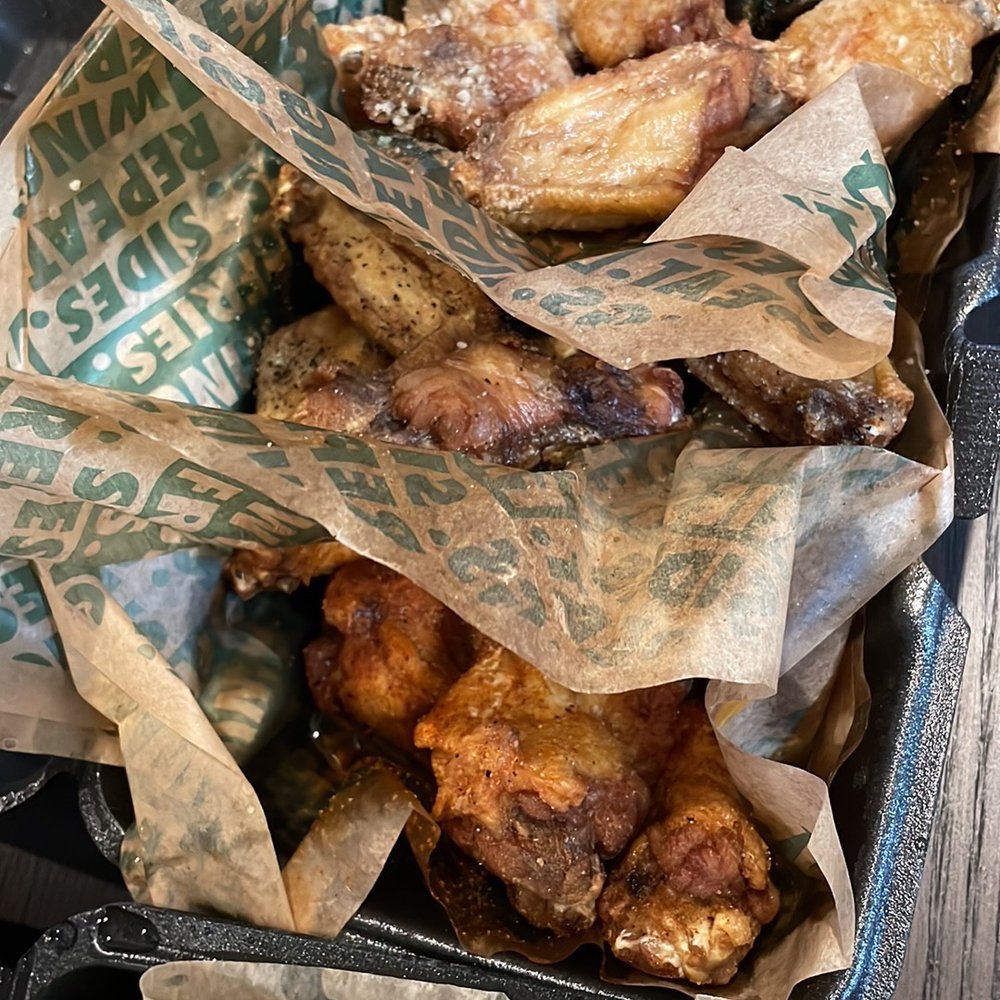 20 piece wings with Louisiana Voodoo Fries 20 piece wings with Louisiana Voodoo Fries
