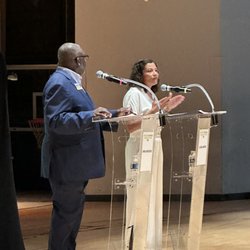 DJ By the Bay - Audio, podium, etc at the Richmond Mayoral debate 2026