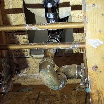 Mighty Dry San Diego - Opened wall to expose pipes and drain. - Damage Restoration Near Me - San Diego, California