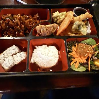 Ozeki Sushi Restaurant - Spicy pork, tempura and crunch roll - Sushi Bars Near Me - Chino, California Ozeki Sushi Restaurant - Spicy pork, tempura and crunch roll - Sushi Bars Near Me - Chino, California