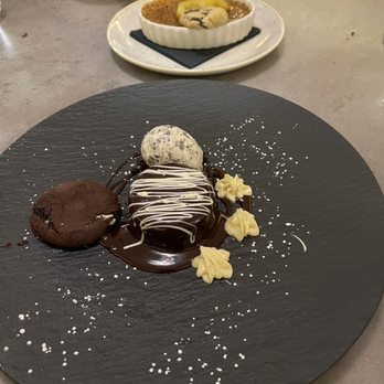 Clarity - Crème brûlée & Flourless Chocolate Cake - New American Near Me - Vienna, Virginia