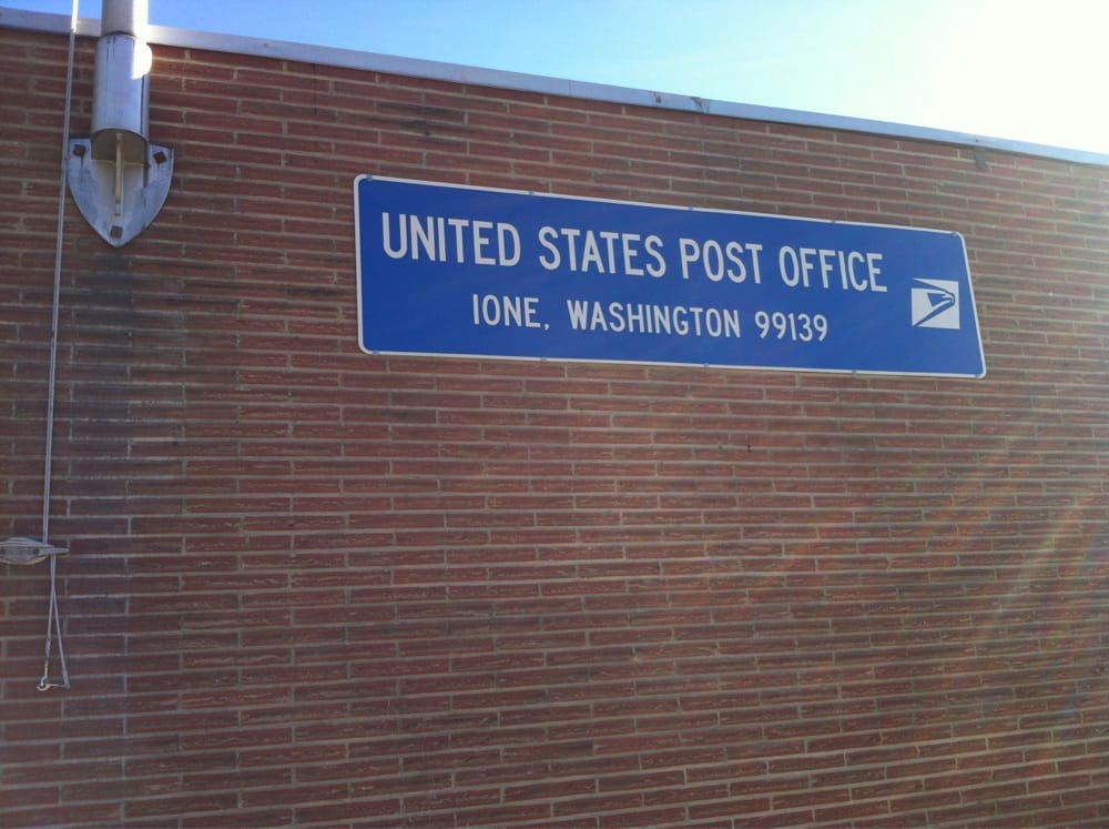 US POST OFFICE Updated September 2024 419 Main St, Ione, Washington