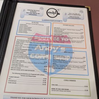 Andy's Coffee Shop - Menu - Diners Near Me - Pasadena, California