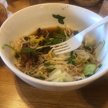 Pho Nguyen - I ate most of it sorry I was starving and didn't take a picture before ! This is the vermicelli short rib. - Vietnamese Near Me - Houston, Texas
