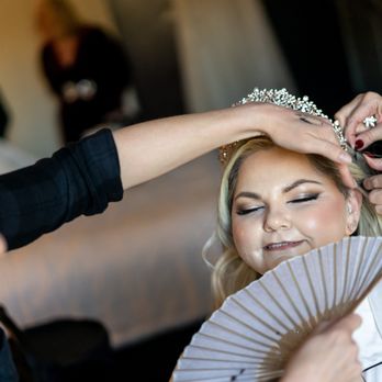 BonnieK Makeup - An action shot on the big day - Makeup Artists Near Me BonnieK Makeup - An action shot on the big day - Makeup Artists Near Me