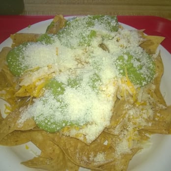 Hermanos Taco Shop - Tortilla Chips with Guacamole and Cheese - Mexican Near Me - Chula Vista, California