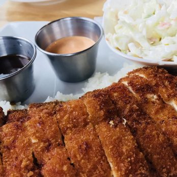 Bonchon Town Center Jacksonville - [ Chicken Katsu ] Breaded chicken cutlet, steamed rice & coleslaw, drizzled w. katsu sauce & spicy mayo (or on the side) - Korean Near Me - Jacksonville, Florida