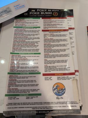 Menu photo 1 Poke Burri Sugar Land, TX Menu photo 1 Poke Burri Sugar Land, TX