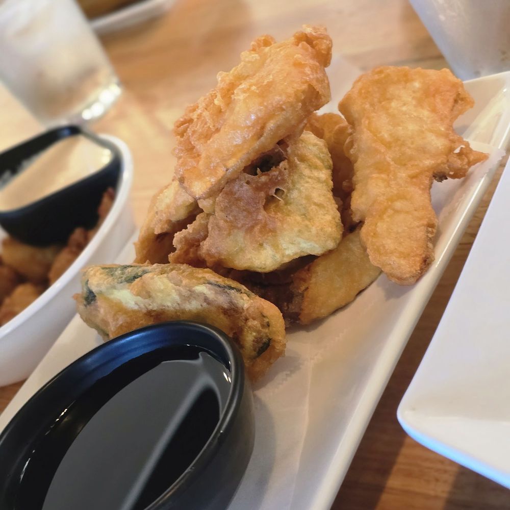 Namikaze - Vegetable tempura. Happy hour orice $7 - Sushi Bars Near Me - Fresno, California Namikaze - Vegetable tempura. Happy hour orice $7 - Sushi Bars Near Me - Fresno, California