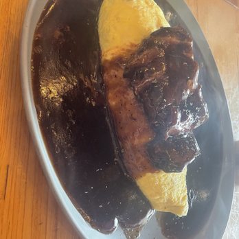 Petit Potato - Omelette rice with steak - Taiwanese Near Me - Toronto, Ontario