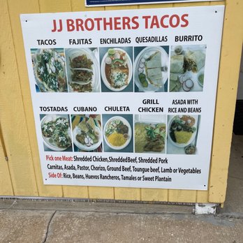 J&J Brothers Tacos - Menu - Tacos Near Me - Hadley, Massachusetts J&J Brothers Tacos - Menu - Tacos Near Me - Hadley, Massachusetts