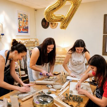 Diyar Concept Store - porcelain painting pottery painting paint and sip giftshop concept store
pottery by hand
hand-build pottery classes
art and craft classes - Paint & Sip Near Me - Los Angeles, California Diyar Concept Store - porcelain painting pottery painting paint and sip giftshop concept store
pottery by hand
hand-build pottery classes
art and craft classes - Paint & Sip Near Me - Los Angeles, California