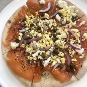 Dante Next Door - Everything Bagel & Lox pizza - Italian Near Me - Cleveland, Ohio